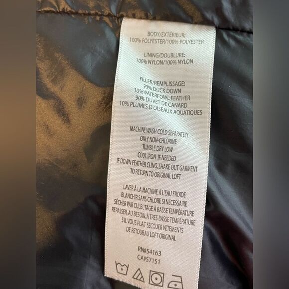 Marc New York Houndstooth Down Vest M - Picture 9 of 9